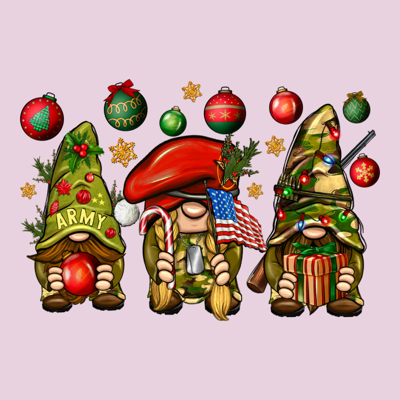 Christmas Army Gnomes 4th Of July Ladies Tee by HowdyJamesFarm | Teevron