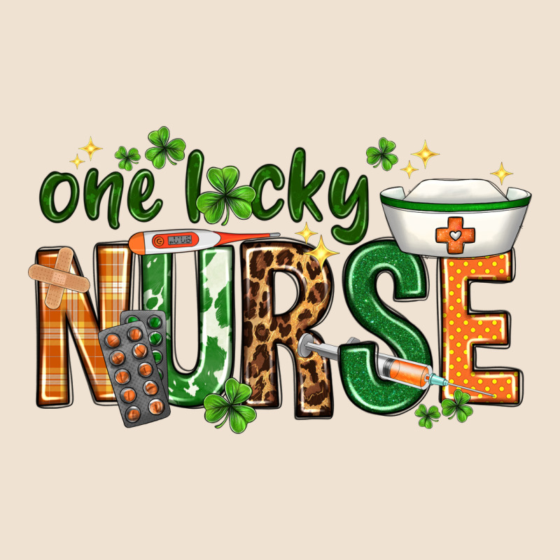 One Lucky Nurse With Elements St. Patricks Day Urban Heavy Tee by HowdyJamesFarm | Teevron
