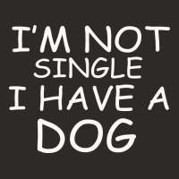 I M Not Single I Have A Dog Heavy Core Tee | Teevron