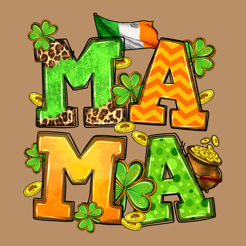 St. Patrick's Day Mama Vintage Hoodie by OliviaCreatesArt | Teevron
