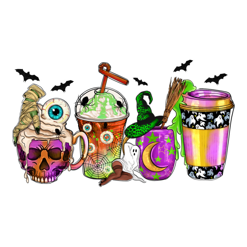 Halloween Coffee Cups Premium Tee by NancyCooperArtShop | Teevron