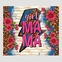 Girl Mama Thunder With Flowers Classic Tee | Teevron