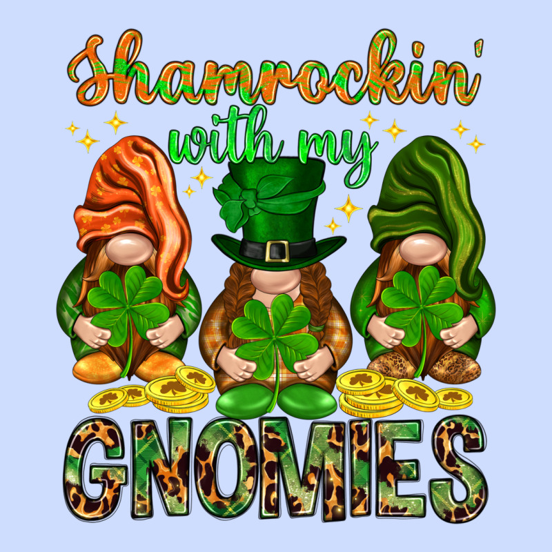 Shamrockin' With My Gnomies St. Patricks Day Urban Heavy Tee by HowdyJamesFarm | Teevron