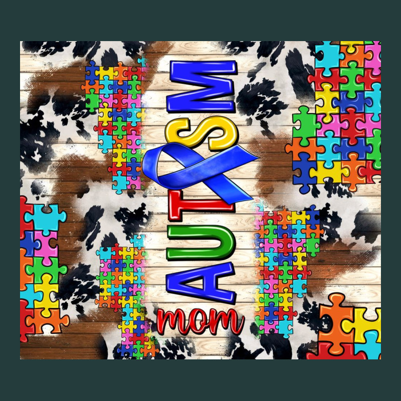 Autism Mom Puzzle Ribbon Classic Tee by TumblerDesignByShophia | Teevron