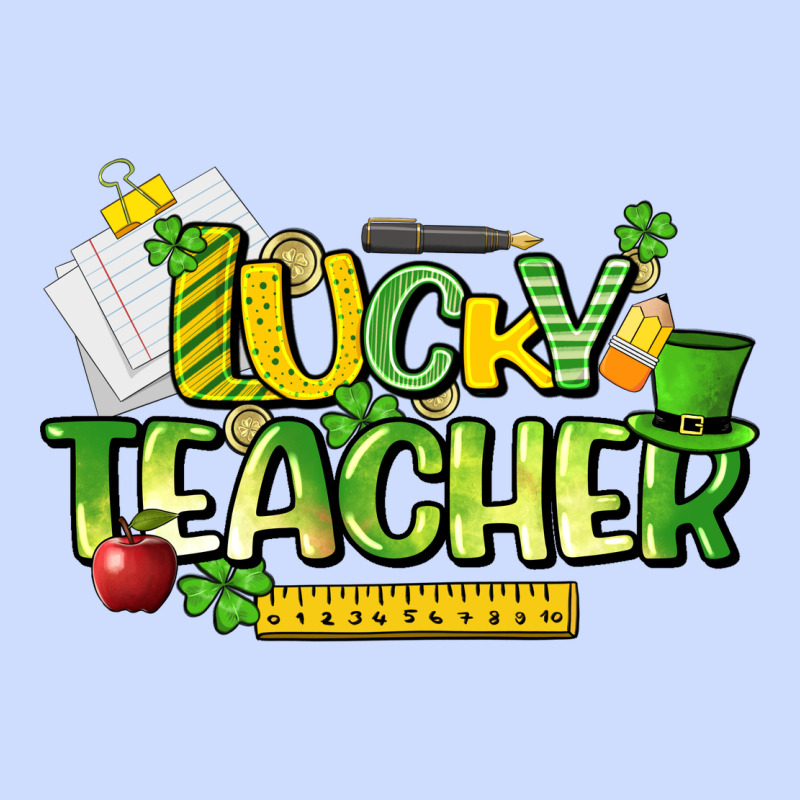 Lucky Teacher St. Patrick's Day Urban Heavy Tee by HowdyJamesFarm | Teevron