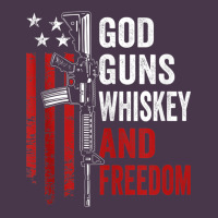 God Guns Whiskey Freedom - Pro Gun American Flag Guns Arts Characters Heavyweight Hoodie | Teevron