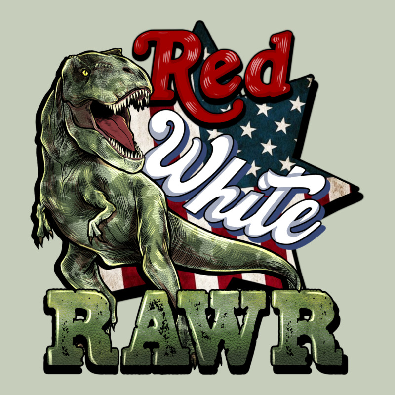 Red White Rawr 4th Of July Ladies Tee by HowdyJamesFarm | Teevron