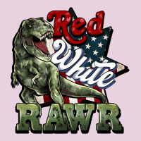 Red White Rawr 4th Of July Ladies Tee | Teevron