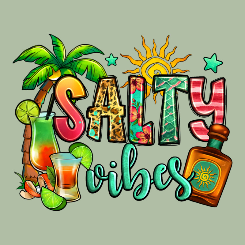 Salty Vibes Tequila Summer Urban Heavy Tee by Jasminsmagicworld | Teevron