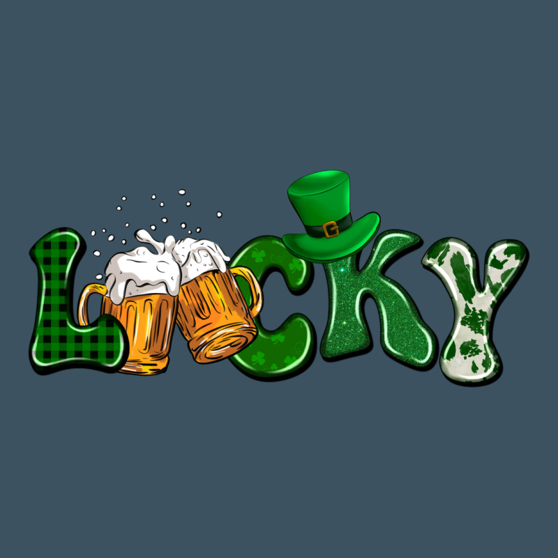 Lucky With Beer St. Patricks Day Urban Heavy Tee by HowdyJamesFarm | Teevron