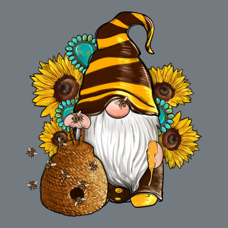 Western Bee Gnomes Beehive Honey Sunflowers Gemstone Heavyweight Sweatshirt by Artiststas | Teevron