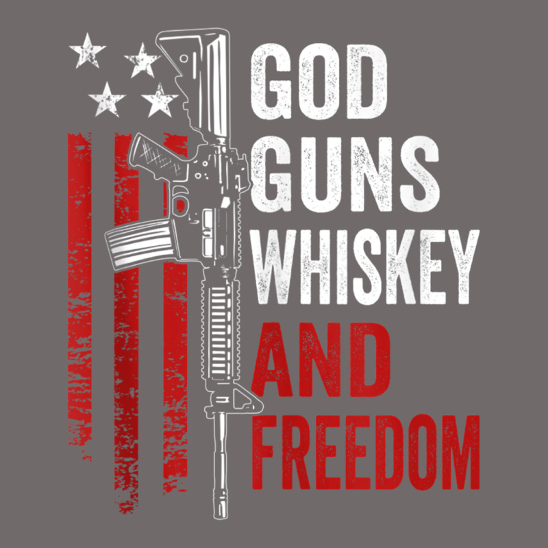 God Guns Whiskey Freedom - Pro Gun American Flag Guns Arts Characters Urban Hoodie by maiPhamDesign | Teevron