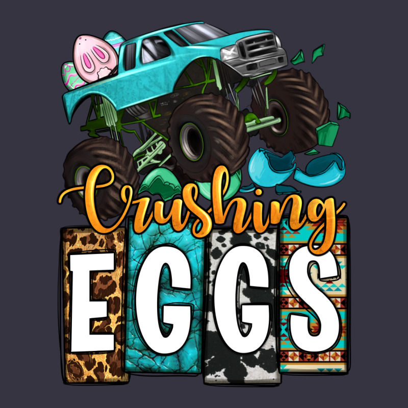 Easter Day Monster Truck Crushing Eggs Vintage Hoodie by OliviaCreatesArt | Teevron