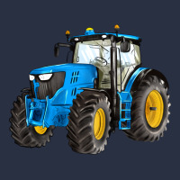 Western Farm Tractor Blue Heavyweight Sweatshirt | Teevron