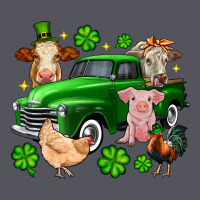 St. Patrick's Farm Animal Truck Vintage Hoodie | Teevron