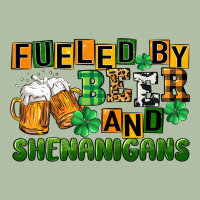 Fueled By Beer And Shenanigans Urban Heavy Tee | Teevron