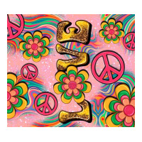 peace love hippie daisy | Teevron