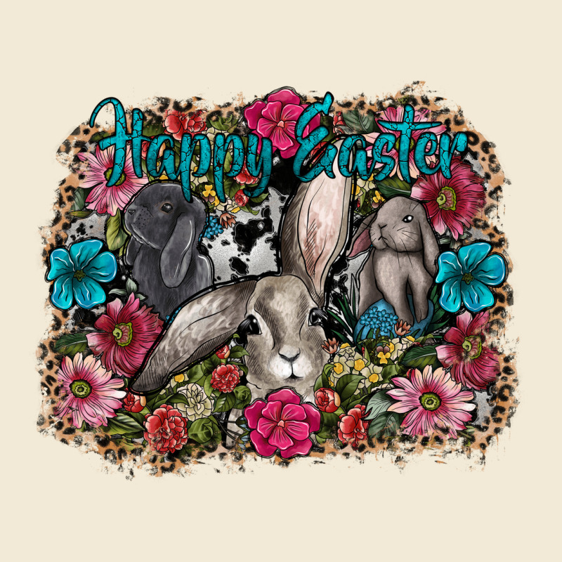 Happy Easter Premium Hoodie by CowhideDigitalArt | Teevron