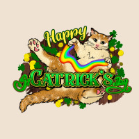St. Patrick's Day Cat Urban Heavy Tee | Teevron
