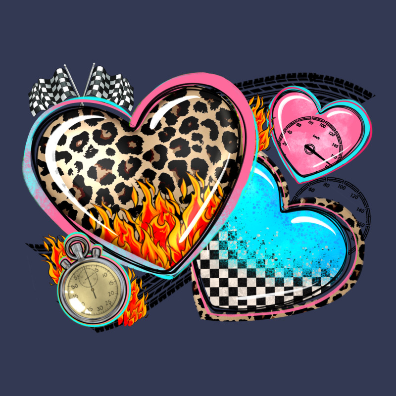 Western Leopard  Racing  Hearts Heavyweight Hoodie by AdoDesignShop | Teevron