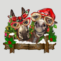 Christmas Donkeys Zipper Hoodie | Teevron