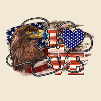 Love America Eagle 4th Of July Ladies Tee | Teevron