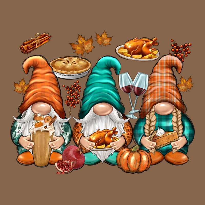 Thanksgiving Gnomes Premium Tee by NancyCooperArtShop | Teevron