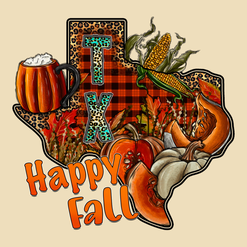 Happy Fall Texas Premium Hoodie by CowhideDigitalArt | Teevron