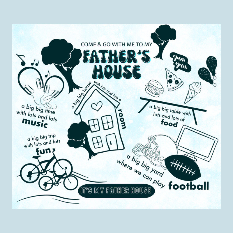 Father's House Ladies Tee by TumblerDesignByShophia | Teevron
