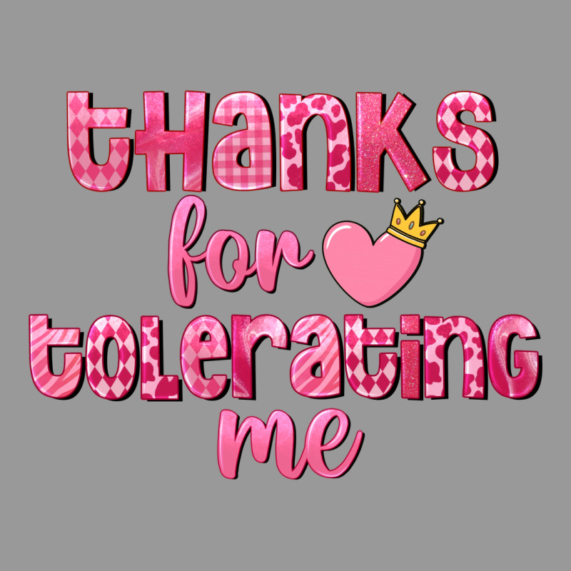 Thanks For Tolerating Me Valentine's Day Vintage Hoodie by FaDigitalArtStudio | Teevron