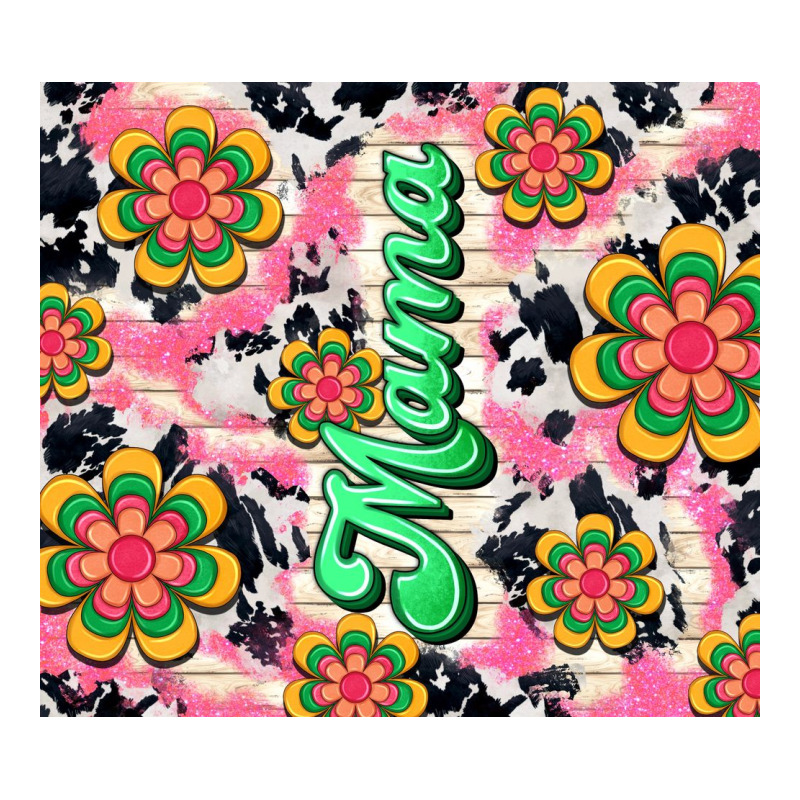 Mama With Hippie Daisies Classic Tee by TumblerDesignByShophia | Teevron