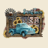 Small Town Usa Truck 4th Of July Ladies Tee | Teevron