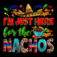 I'm Just Here For The Nachos Heavy Core Tee | Teevron