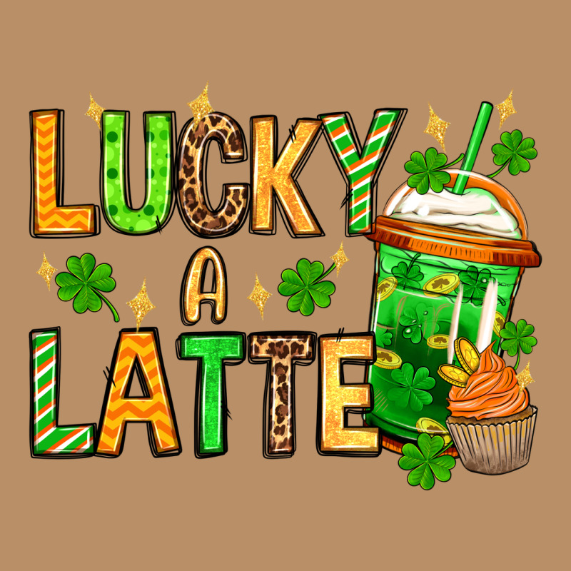 St. Patrick's Lucky A Latte Vintage Hoodie by OliviaCreatesArt | Teevron