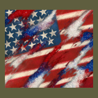 American Flag Glitter 4th Of July Vintage Tee | Teevron