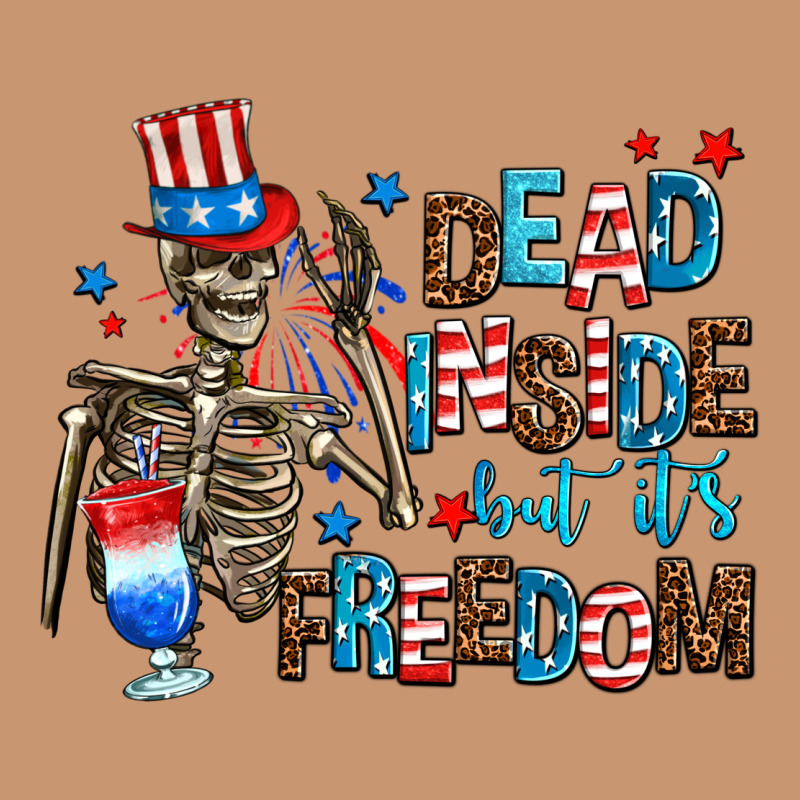 Dead Inside But Its Freedom Heavyweight Hoodie by AdoDesignShop | Teevron