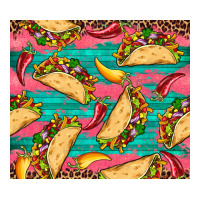 mexican taco paper glitter leopard wooden | Teevron