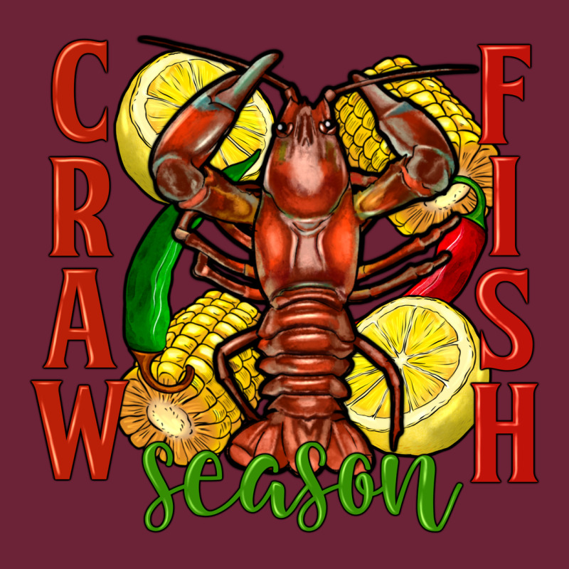 Crawfish Season Long Sleeve Tee by FaDigitalArtStudio | Teevron