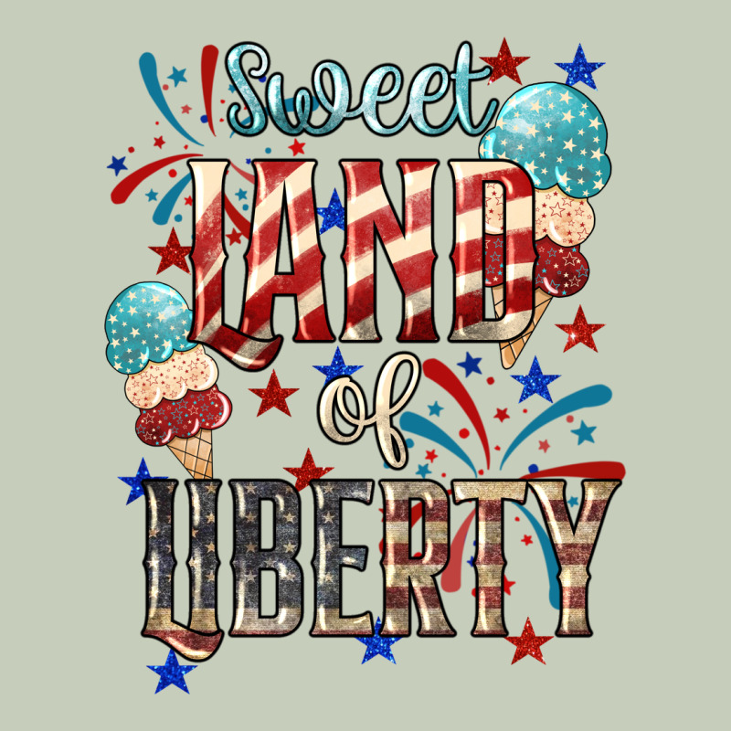 Sweet Land Of Liberty 4th Of July Ladies Tee by HowdyJamesFarm | Teevron