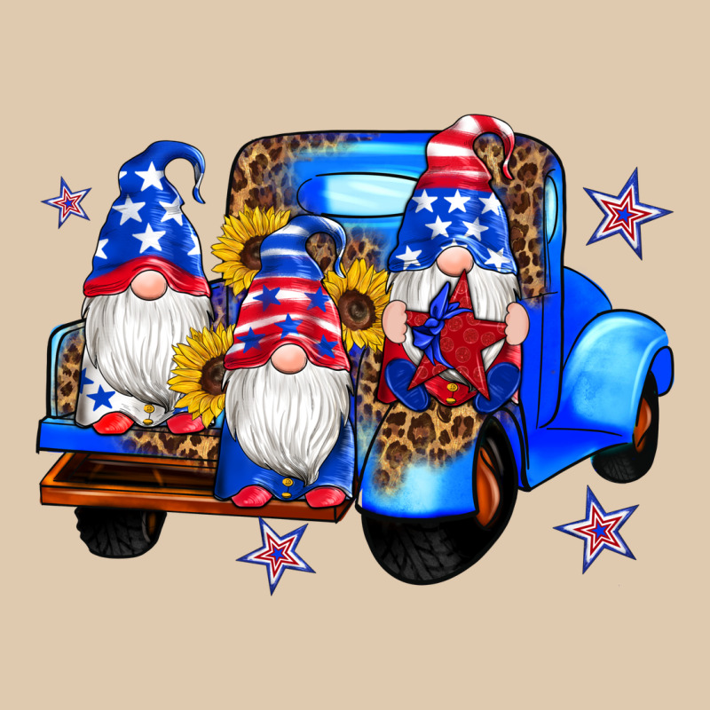 American Flag Gnomes Truck Sunflowers Star Leopard Heavyweight Sweatshirt by Artiststas | Teevron