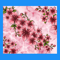 Hibiscus Flowers With Glitter Classic Tee | Teevron