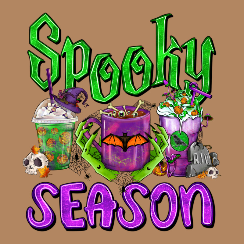 Spooky Season Coffee Cups Long Sleeve Tee by FaDigitalArtStudio | Teevron