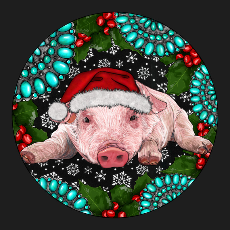 Baby Pig Christmas Classic Tee by RanaPortraitStore | Teevron