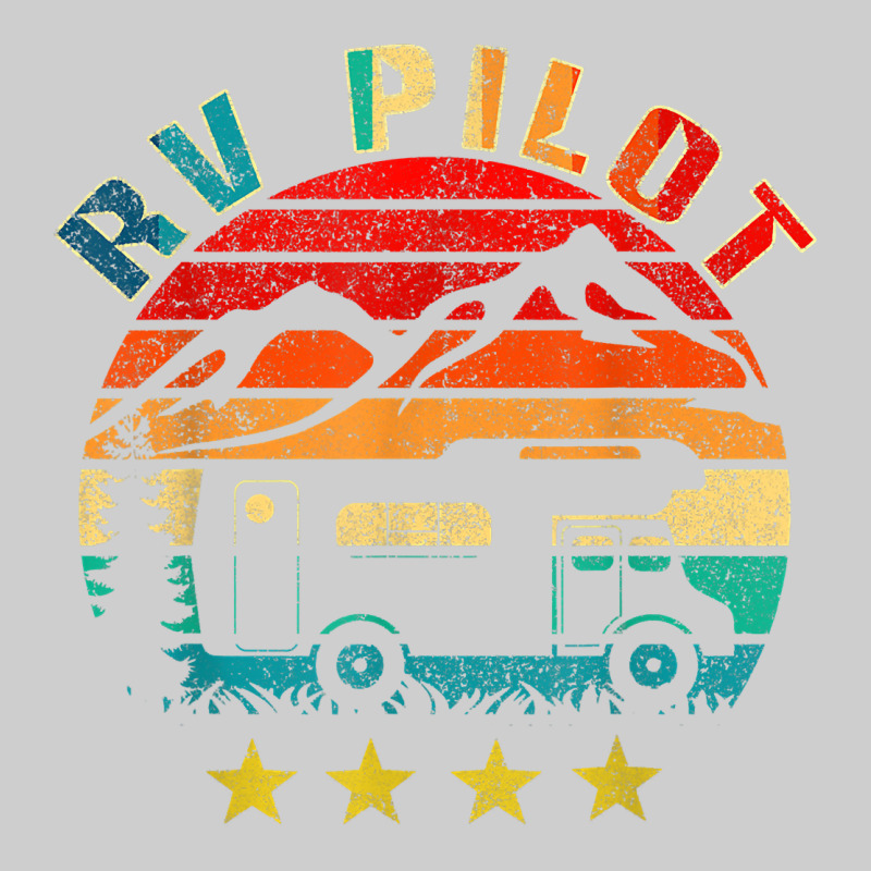 Rv Pilot Camping Funny Vintage Motorhome Travel Vacation T Shirt Premium Tee by maiPhamDesign | Teevron