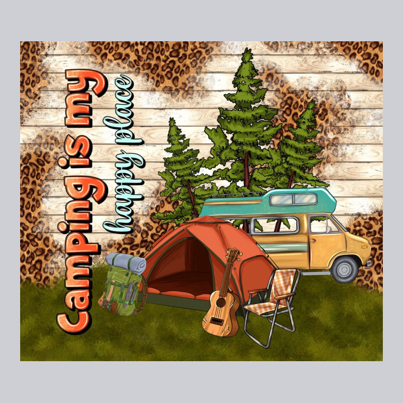 Camping Is My Happy Place Classic Tee by TumblerDesignByShophia | Teevron