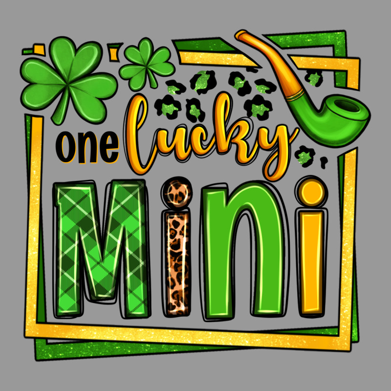 One Lucky Mini St. Patrick's Vintage Hoodie by OliviaCreatesArt | Teevron