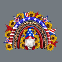American Flag Gnomes Sunflowers Rainbow Heavyweight Sweatshirt | Teevron