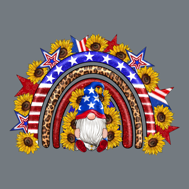 American Flag Gnomes Sunflowers Rainbow Heavyweight Sweatshirt by Artiststas | Teevron