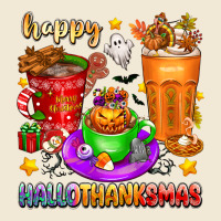 Happy Hallothanksmas Coffee Cups Premium Tee | Teevron