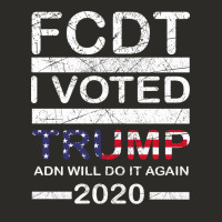 Hell Yeah I Voted Trump And Will Do It Again 2020 Heavy Core Tee | Teevron